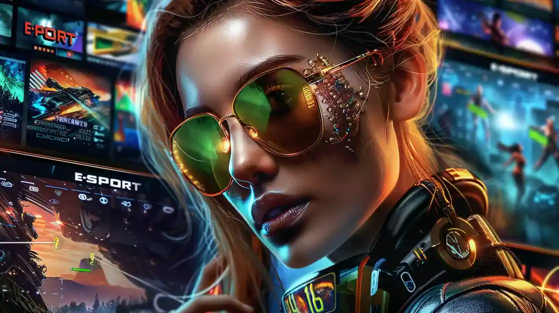 A glamorous woman in a stadium holds a smartphone showing the BD222 mobile betting app, perfectly designed for placing live bets during exciting sporting events